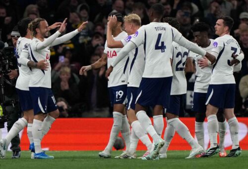 Tottenham battle past Coventry to finally claim their first league win of the season