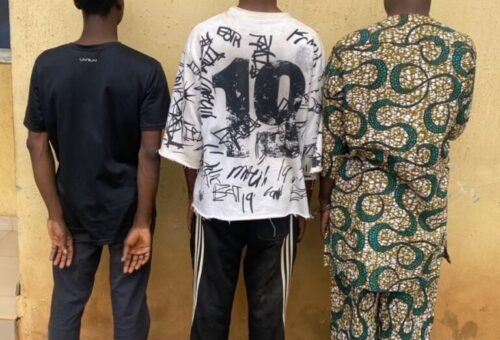 Oyo: Police arrest three men over alleged homosexual acts