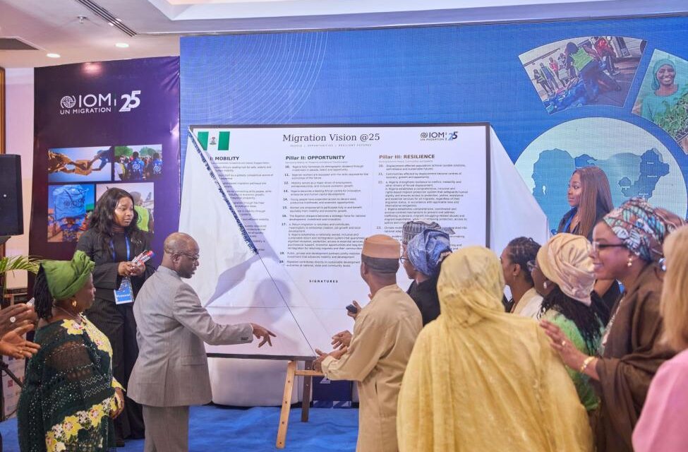 IOM unveils 25-year migration plan for Nigeria