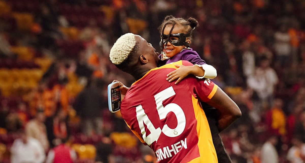 Osimhen welcomes second child with partner Stefanie