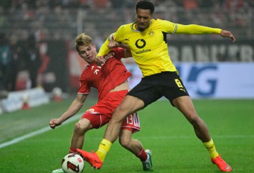 Bundesliga leaders Borussia Dortmund held to goalless draw away to Union Berlin
