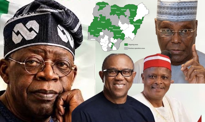Tinubu Faces Northern Test As He Battles Atiku, Obi-Kwankwaso For 54 Million Votes – Arise News