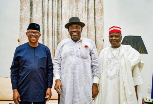 NDC names Obi, Kwankwaso, Dickson to lead 2027 election campaign