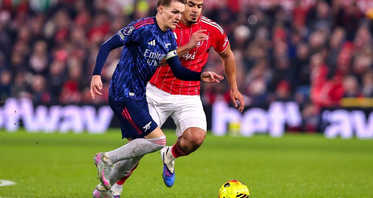 Premier League: Nottingham Forest vs Arsenal key stats