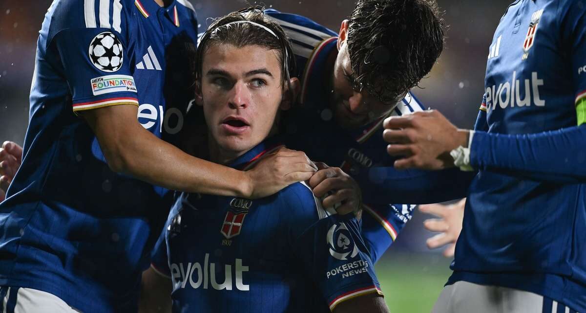 Champions League: Como vs Manchester United report
