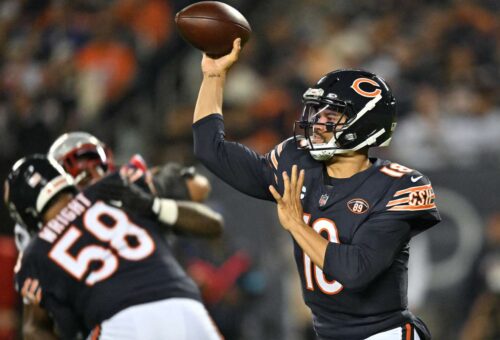 Chicago Bears ride hot start to win over the Patriots