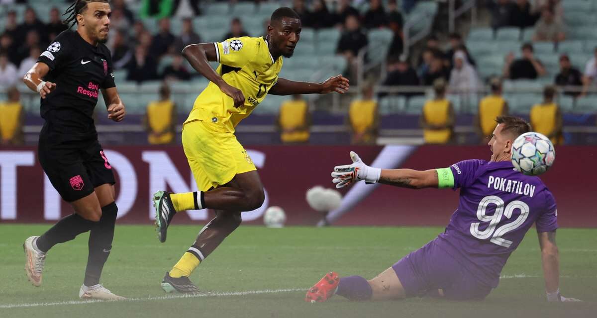 Guirassy fires Borussia Dortmund to narrow win over spirited Sabah