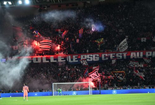 Barcelona to file complaint about ‘aggressive and offensive’ PSG tifo