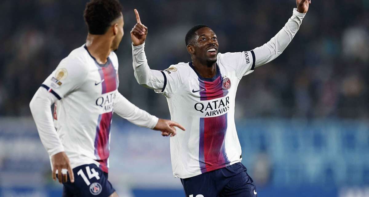 Dembele and Doue come off bench to help PSG pass Strasbourg test