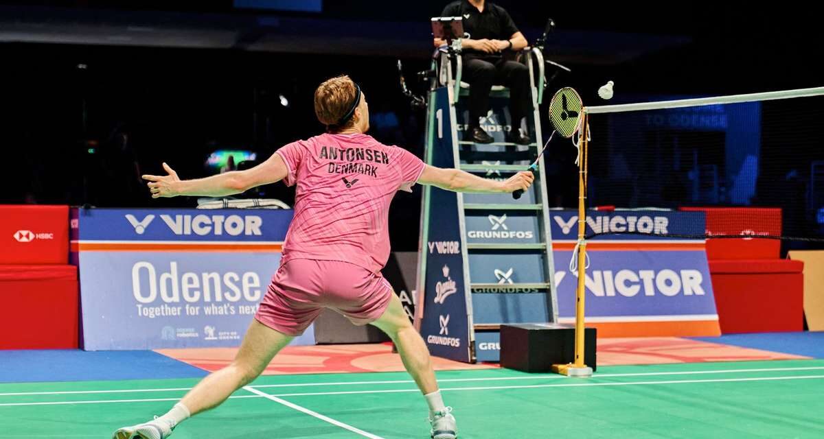 French world champion ends Antonsen’s dream of world No. 1 spot in Denmark Open final