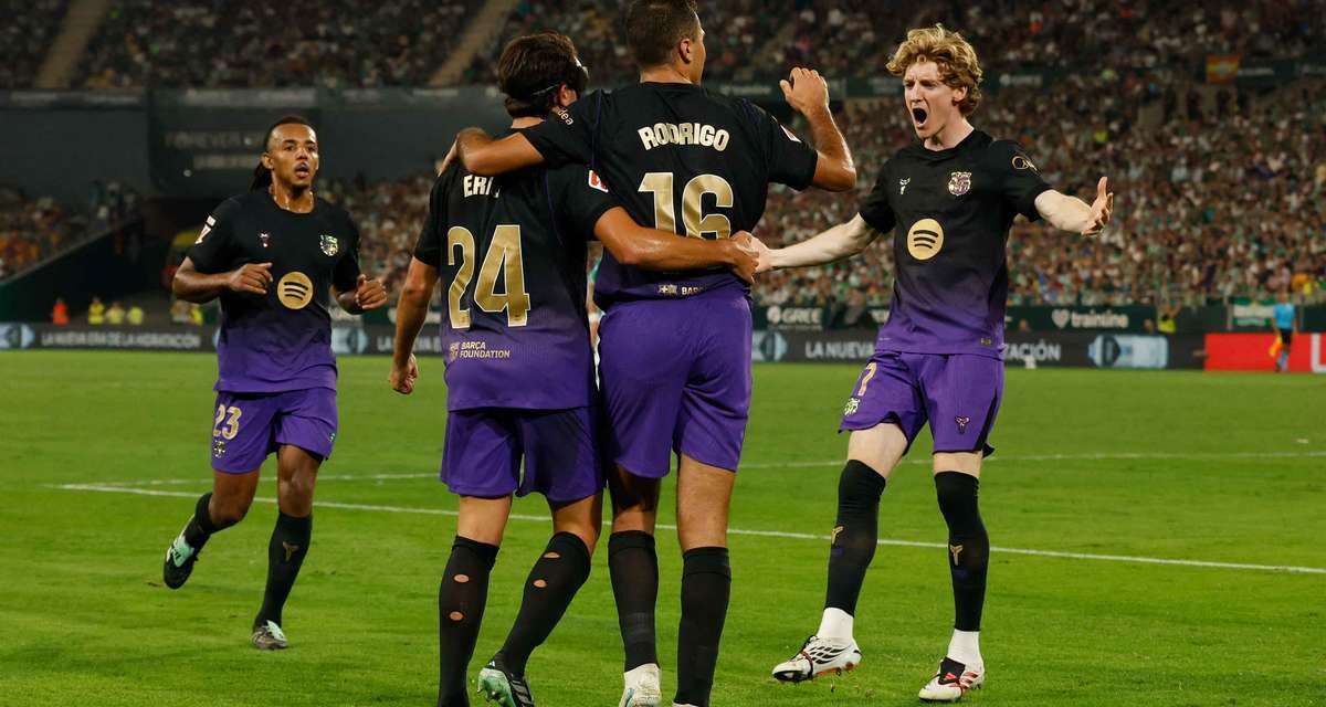 LaLiga: Real Betis vs Barcelona match report