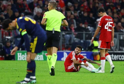 Bayern Munich winger Luis Diaz out for ‘foreseeable future’ with hamstring injury