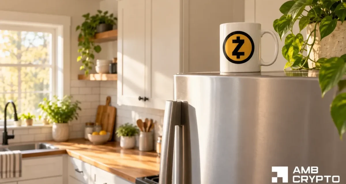 Zcash falls 7.34% as its rebound stalls—Can ,200 hold?
