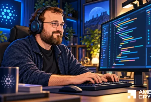 Cardano: Hoskinson reveals new programming language as ADA slips below alt=
