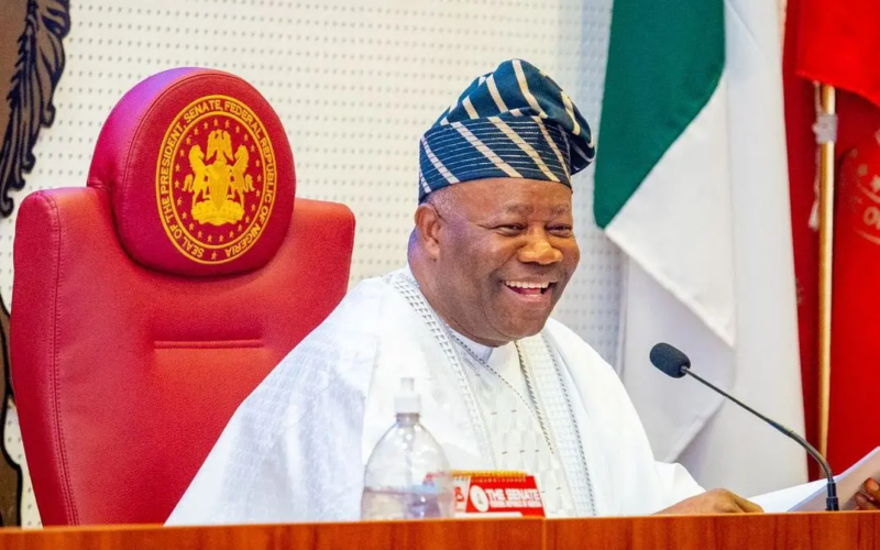 Senate Not Place For Sharing Political Largesse, Akpabio Tells Parties Senate Not Place For Sharing Political Largesse, Akpabio Tells Parties