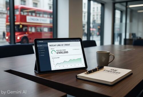 Bizcap Launches £500k Revolving Credit Line for UK SMEs