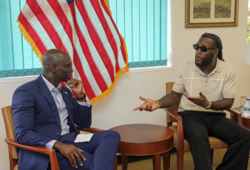 US Consul General Hosts Burna Boy, Seeks Stronger Bilateral Creative Ties