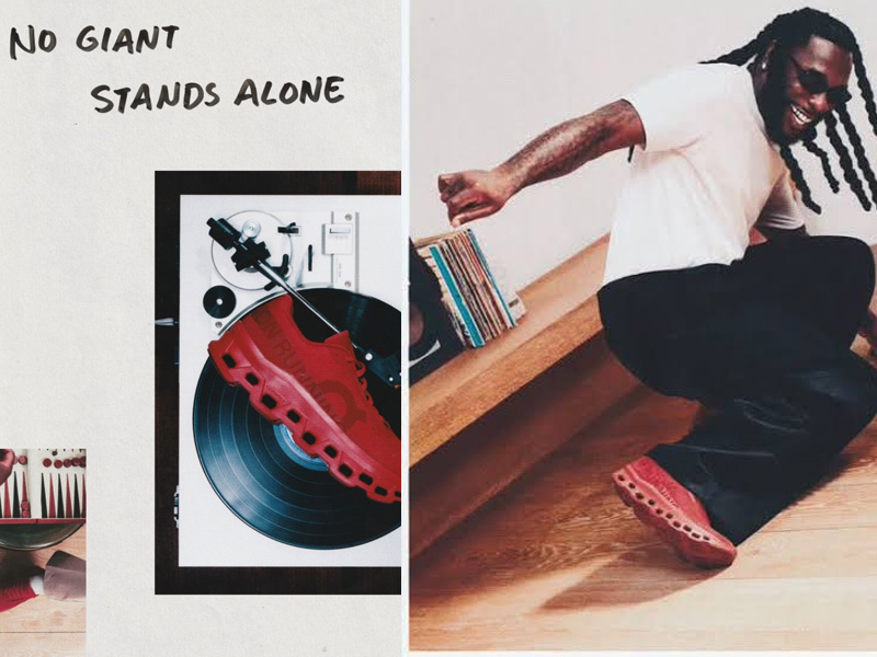 Burna Boy Launches Debut Sneaker Collection With Swiss Brand – Arise News