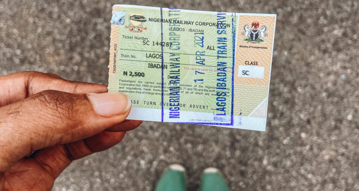 Taking The Lagos To Ibadan Train