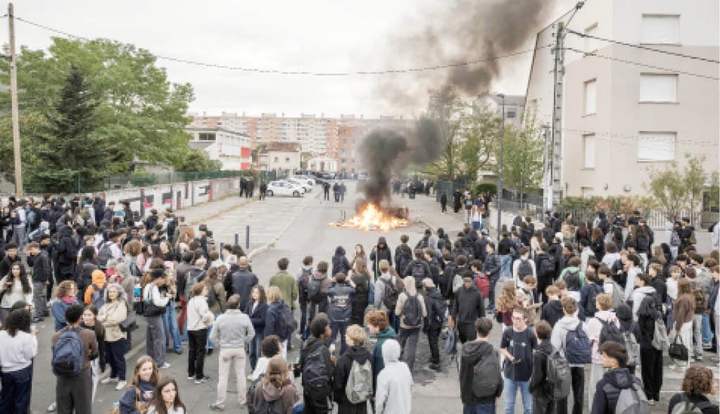 Demonstrations backing France’s protesting students gather strength – Daily Trust