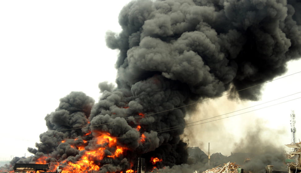 Petrol tanker explodes in Delta [VIDEO]