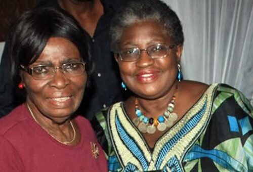 Okonjo-Iweala Pays Tribute To Late Mother