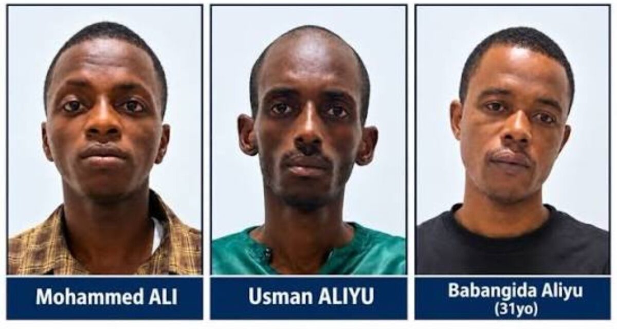 Faces of 5 suspects arraigned over kidnap of 20 NYSC members in Imo [VIDEO]
