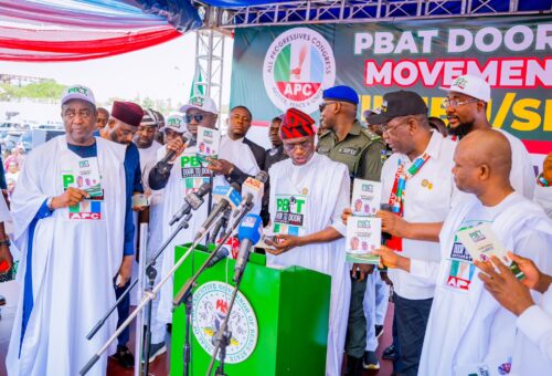 Governor Alia Inaugurates PBAT Door-to-Door Movement, Unveils 25 Campaign Vehicles –