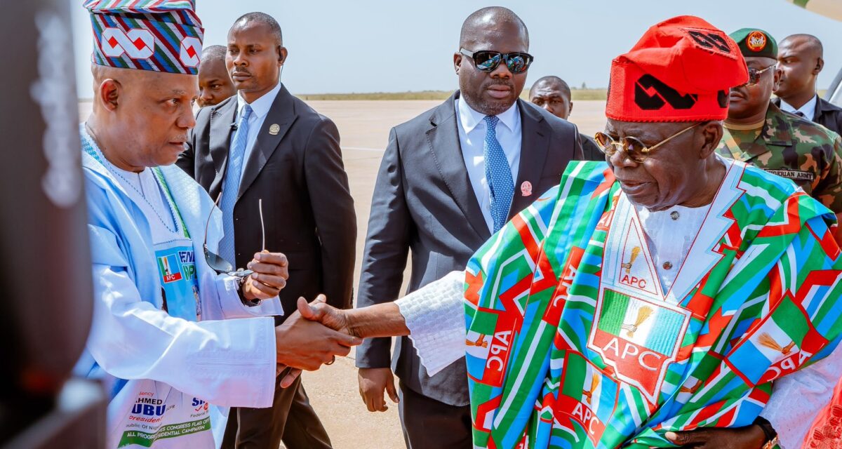 Tinubu Arrives Kaduna For APC 2027 Presidential Campaign Flag-Off –