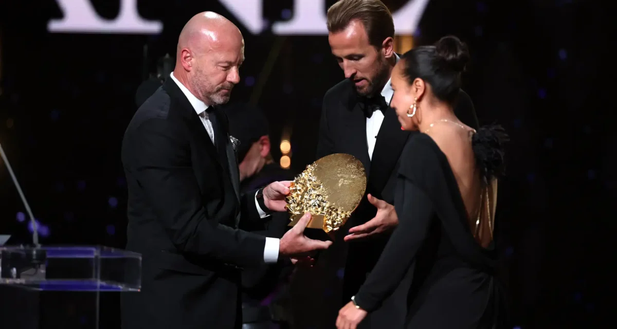 Harry Kane Wins Gerd Müller Trophy As Best Striker At Ballon d’Or