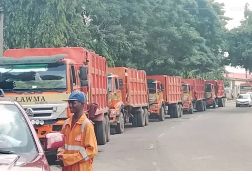 LAWMA Deploys 25 Trucks To Clear Waste In Oshodi