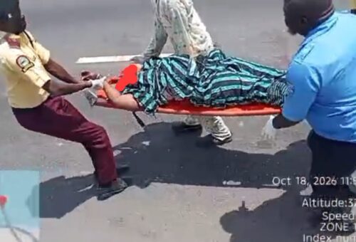 Two die, others injured as Suzuki bus collides with pickup van in Lagos