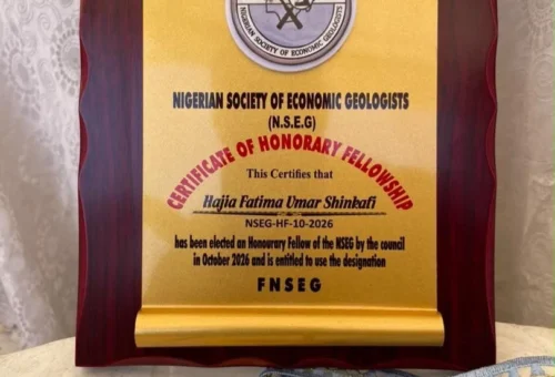 Minerals Fund Boss Bags Award For Advancing Solid Minerals, Geosciences