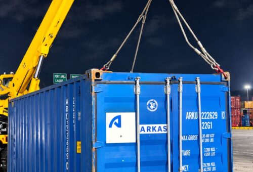 Mother, child killed as two container trucks overturn in Lagos
