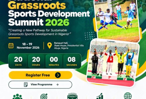 Countdown to Grassroots Sports Summit: Organisers Unveil Official Website, Strengthen Technical Partnership With NESG