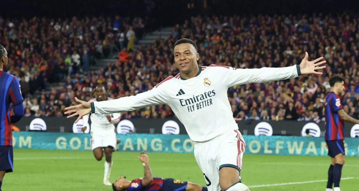 Real Madrid Beat Barcelona 2-1 As Mbappe Brace Decides El Clasico