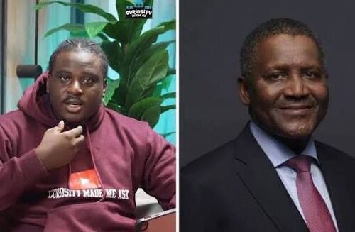 Dangote Accepts Bae U’s Invitation To Appear On ‘Curiosity Made Me Ask’