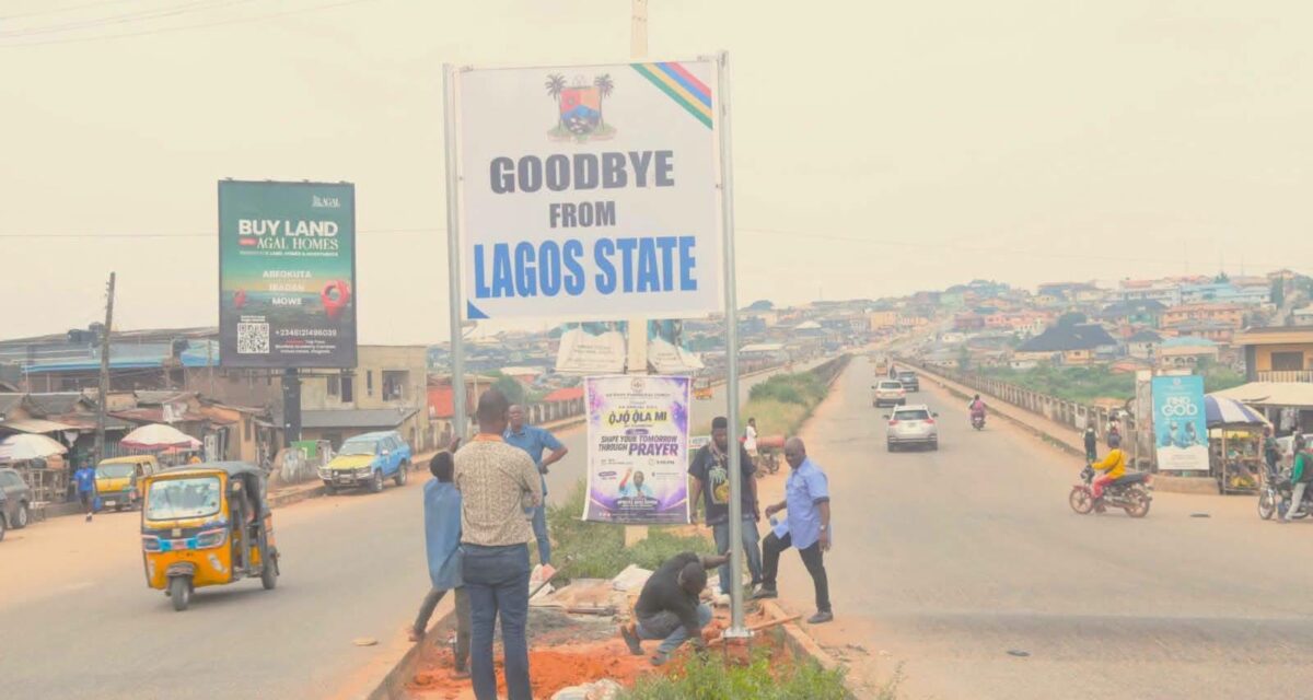 Ogun LG challenges Lagos boundary signpost on disputed Yakoyo–Ojodu Road