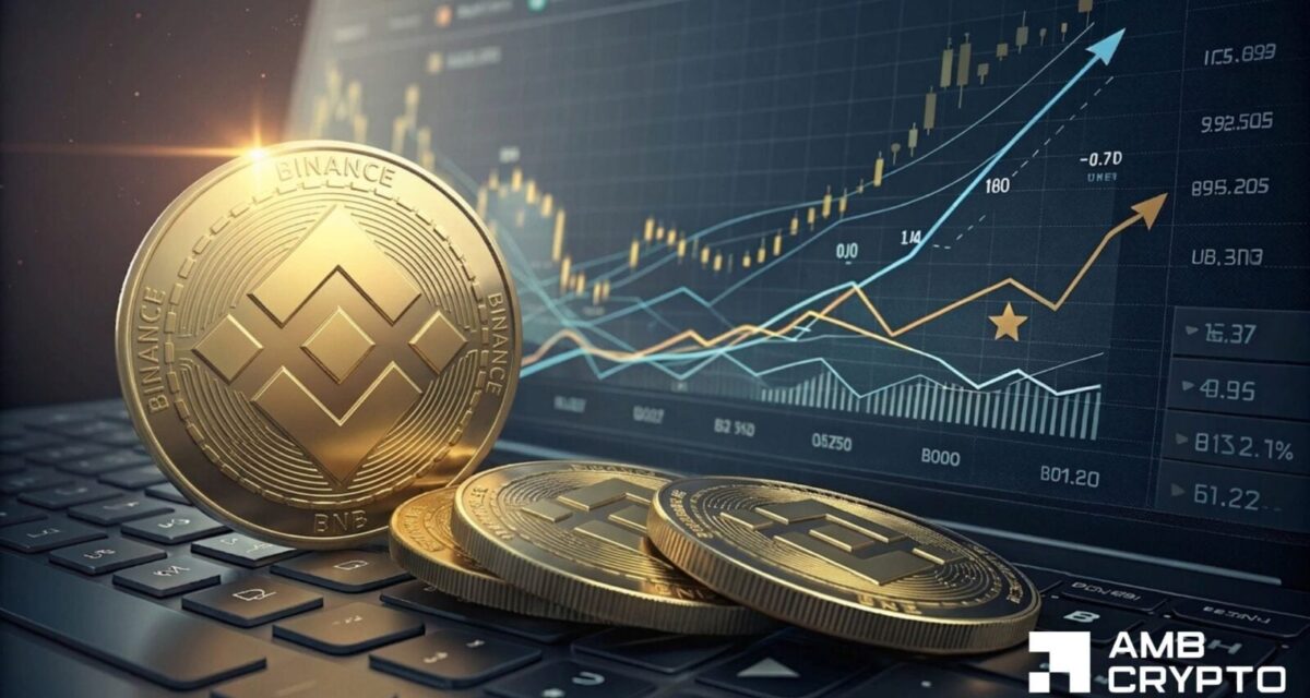 CZ’s comment puts BNB back on the radar – Social volume hits weekly highs