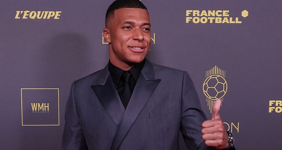 Ballon d’Or 2026: Mbappé makes history after finishing in top 10 official ranking
