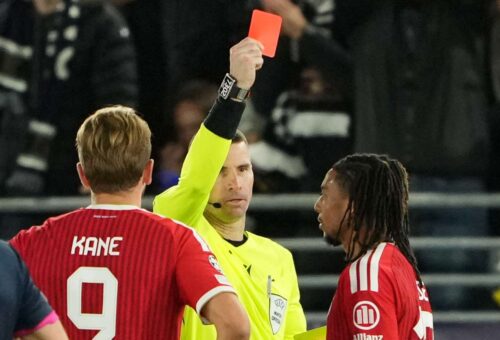 Michael Olise Needs To Keep Better Control Of Himself, Vincent Kompany Warns Dazzler After Getting ‘Stupid’ Red Card