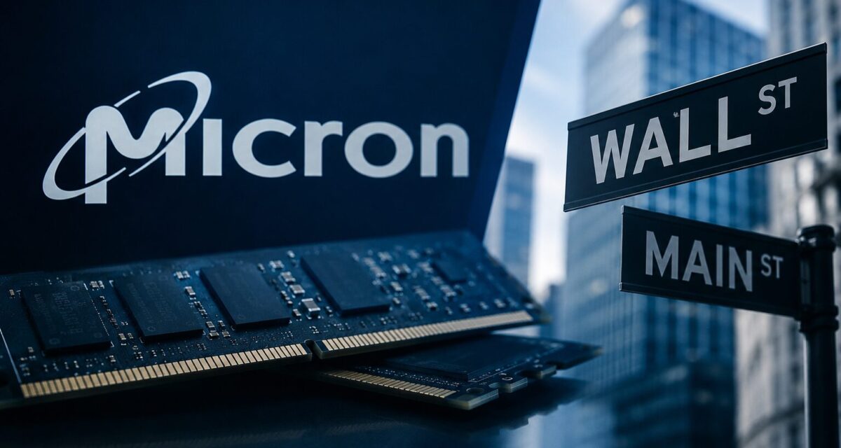 Micron Stock Dips Amid AI Bubble Worries And China Competition
