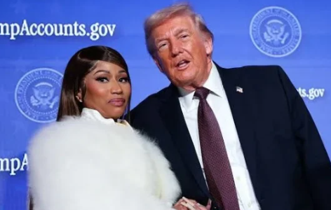 Nicki Minaj Praises Trump At Michigan Rally Ahead Of US Midterm Elections