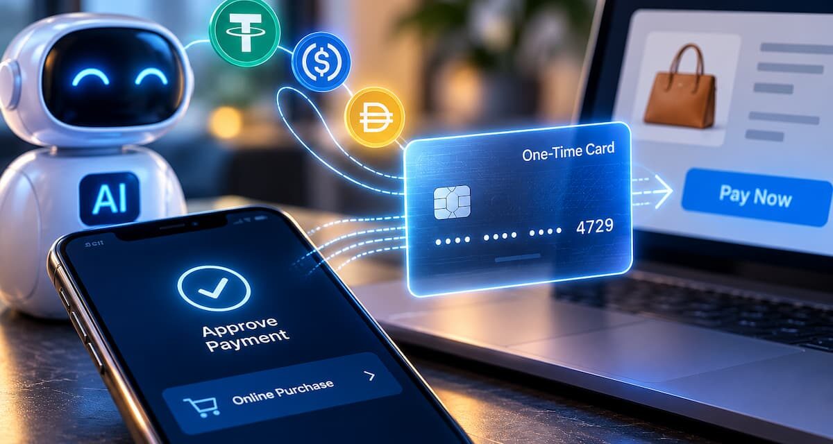 Oobit Lets AI Assistants Pay with Stablecoins Via One-Time Cards