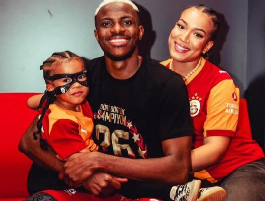 Osimhen Welcomes Second Baby With Girlfriend Stefanie