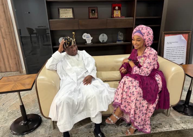 BUA Boss Rabiu Shares Photos With Ex-Wife Minister Hannatu Musawa