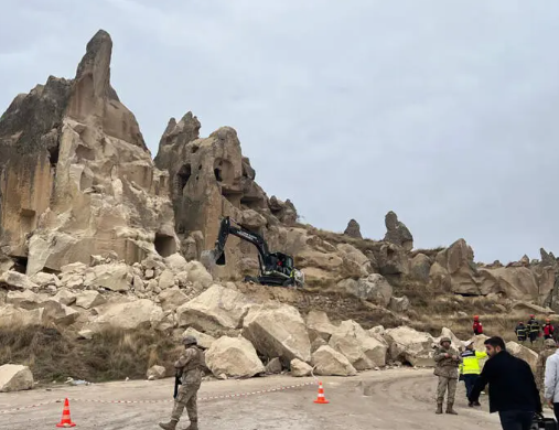 Three Killed As Rock Spire Collapses In Turkey’s Cappadocia Region