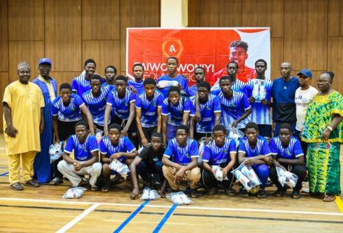 Awoniyi Foundation Hands 350 Young Players Football Boots in Grassroots Boost