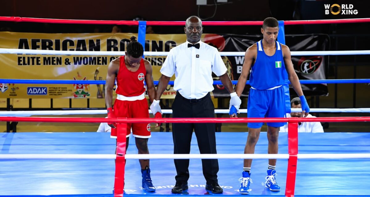 BREAKING: NIGERIA STRIKES AGAIN IN NAIROBI! Khadijat Crushes Kenyan Opponent 5–0 as Team Nigeria Records Another Victory at African Boxing Championships