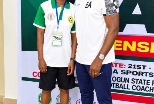 ‘Coaching Is Not Limited by Gender!’ — Female Coach Adeleye Oluwatosin Olamiposi Eyes Football’s Highest Level